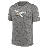 Nike Gray Philadelphia Eagles Velocity Alternate Logo Performance T-shirt In Grey
