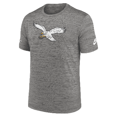 Nike Men's Dri-fit Team (nfl Philadelphia Eagles) T-shirt In Grey