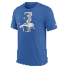 Nike Detroit Lions Rewind Logo  Men's Nfl T-shirt In Blue