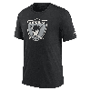 Nike Men's Black Las Vegas Raiders Rewind Logo Essential T-shirt