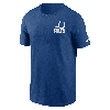 Nike Men's Dri-fit Lockup Team Issue (nfl Indianapolis Colts) T-shirt In Blue