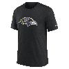 Nike Men's Dri-fit Logo Legend (nfl Baltimore Ravens) T-shirt In Black