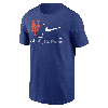 Nike New York Mets Hometown  Men's Mlb T-shirt In Blue