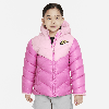 Nike Colorblock Chevron Puffer Jacket Little Kids Jacket In Pink