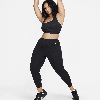 Nike Women's Universa Medium-support High-waisted 7/8 Leggings With Pockets (plus Size) In Black