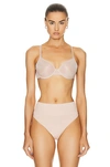Cuup Spacer Demi Bra In Sand