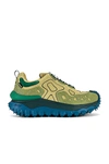 Moncler Genius X Salehe Bembury Green Trailgrip Sneakers In Multi