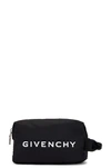 Givenchy G-zip Toilet Pouch In Black