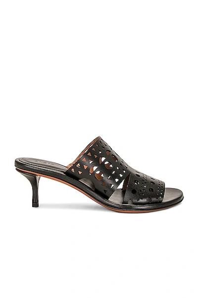 Alaïa Mule Sandal In Noir