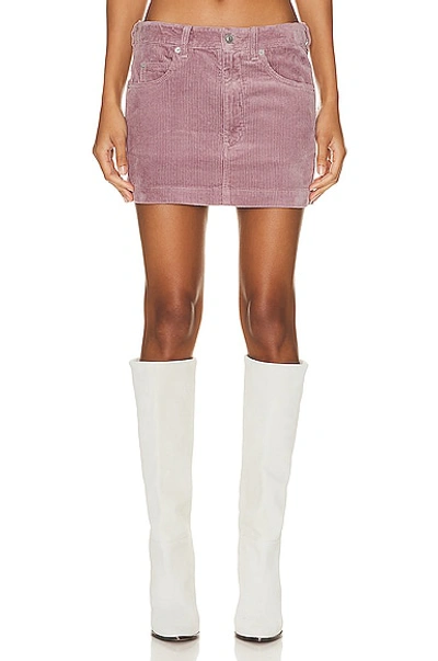 Isabel Marant Étoile Rania Cotton Skirt In Lilac