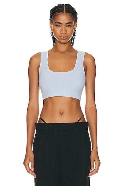 Alexander Wang Bra Top In 495 Celestial Blue