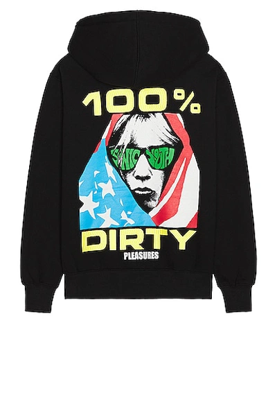 Pleasures X Sonic Youth Dirty Hoodie In Black