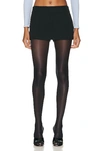 Alexander Wang High Waisted Pleated Workwear Short In Black