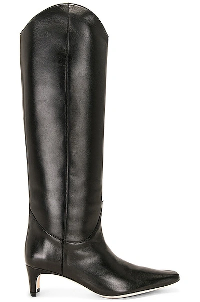 Staud Black Western Wally Boots