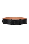 Alaïa Women's Studded Leather Waist Belt In Noir