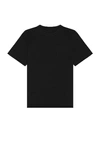 Sacai Contrast Panelled T-shirt In Black