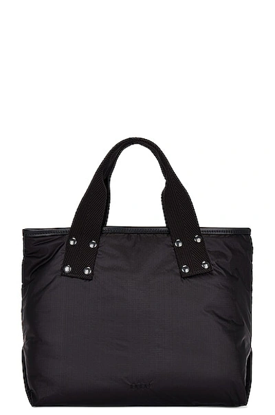 Sacai Skytex Medium Tote Bag In Black