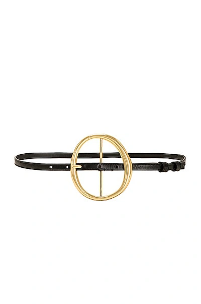 Jacquemus La Ceinture Ronde In Black