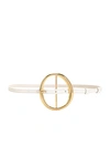 Jacquemus White Le Chouchou 'la Ceinture Ronde' Belt In White