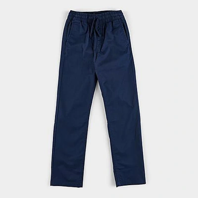 Vans Kids' Range Elastic Waist Woven Pants In Dress Blues