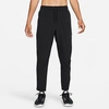 Nike Men's Unlimited Dri-fit Tapered-leg Drawstring Pants In Black/black/black