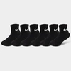 Nike Little Kids' Dri-fit Ankle Socks (6-pack) In Black