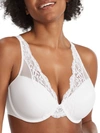 Bali One Smooth U Light Lift Lace Bra In White