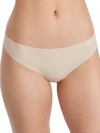 Calvin Klein Invisibles Thong In Mudstone