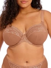 Elomi Charley Full Figure Underwire Convertible Plunge Bra In Cinnamon