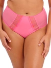 Elomi Matilda Full Figure Embellished Briefs In Wild Cherry