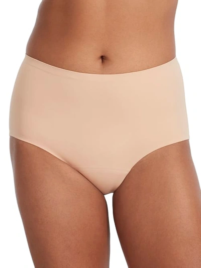 Proof Period & Leak  High-waist Brief - Moderate Absorbency In Sand