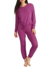 Ugg Gable Knit Pajama Set In Solferino Pink