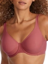 Wacoal Shape Revelation Underwire Full Coverage Bra In Baroque Rose