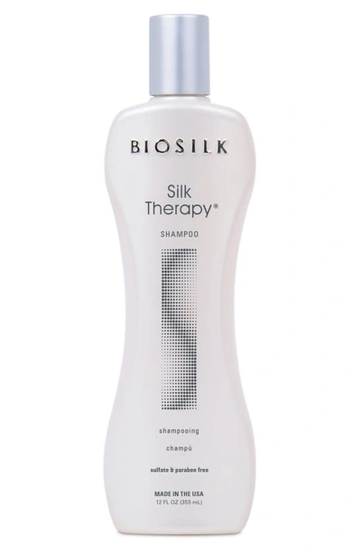 Biosilk Silk Therapy Shampoo In White
