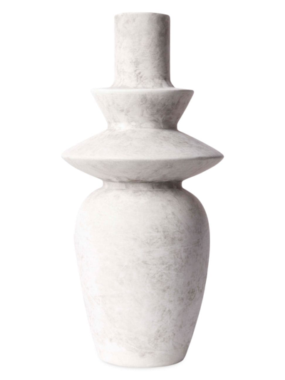 Surya Yagya Ceramic Vase In Ivory