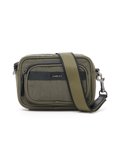 Botkier Cooper Small Nylon Camera Crossbody In Army Green