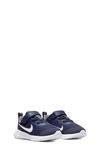 Nike Kids' Revolution 6 Sneaker In Navy/ White/ Pewter