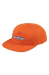 Carhartt Liquid Script Baseball Cap In Kumquat