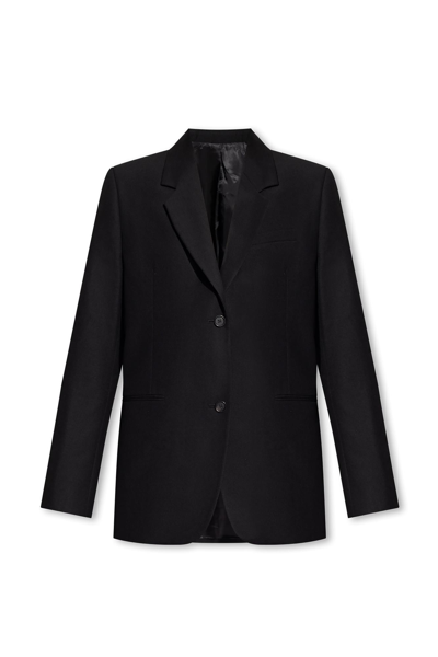 Totême Black Tailored Blazer In 200 Black