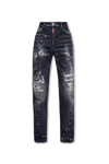 Dsquared2 Women's Roadie Denim Jeans In Nero