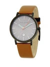 TED BAKER Leather Strap Watch,0400095044493