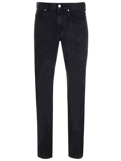 Isabel Marant Skinny Cut Jeans In Black