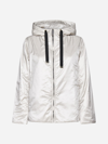 Max Mara The Cube Greenh Hooded Padded Jacket In Neutrals