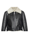 DSQUARED2 SHEARLING JACKET WITH LOGO