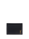 Saint Laurent Card Holder In Black