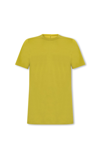 Rick Owens Organic-cotton Short-sleeve T-shirt In Acid