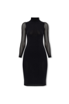 Max Mara Natalia Knitted Midi Dress In Black