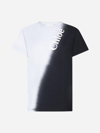 Chloé T-shirt Col Rond Femme Noir Taille L 100% Coton In Black
