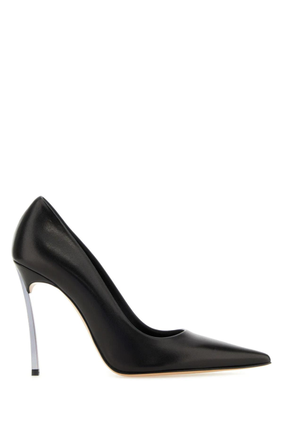 Casadei 115mm Blade Pumps In Black