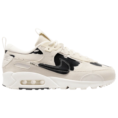 Nike Air Max 90 Futura Sneaker In Sail/black/chrome